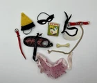 Vintage Barbie  “Dog N Duds” #1613 - HTF 1960’s Original Parts Lot 9 Accessories