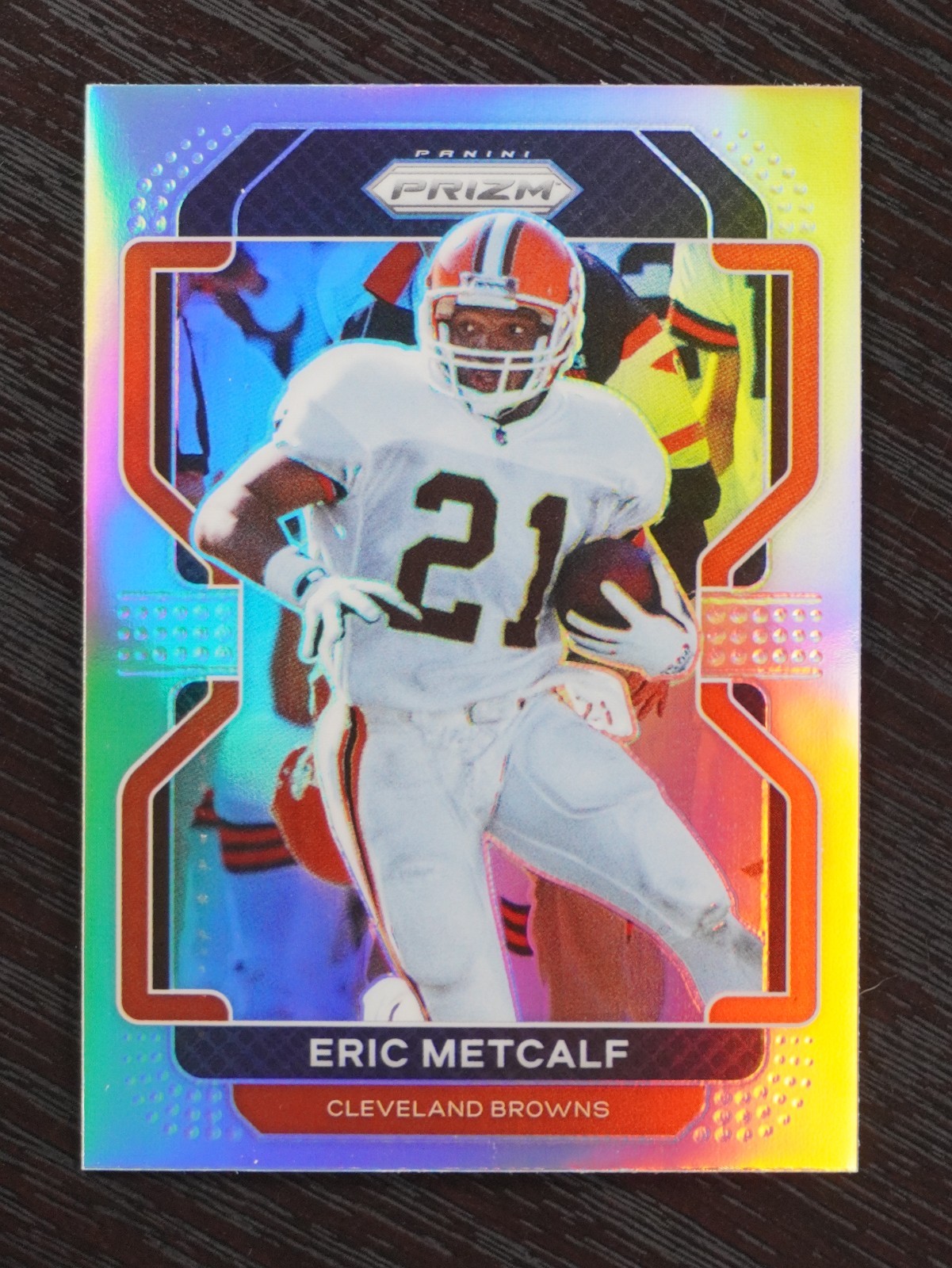2021 Panini Prizm Eric Metcalf Silver Prizm #269 Cleveland Browns