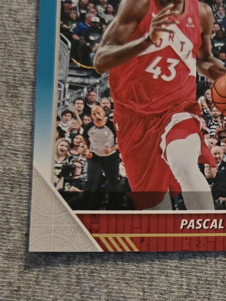 2019-20 Panini Basketball Nba Hoops Teal/light Blue Pascal Siakam  #d 38/49 - Image 3 of 4