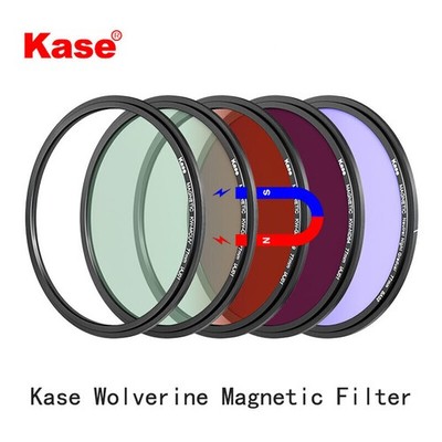 Kase Wolverine Magnetische Umkehrung Soft GND0.9 ND64 ND1000 67 72 77 82 Filter