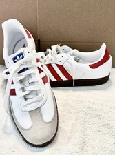 Adidas Samba OG 'White Better Scarlet' IG1025 (2023) Size 14.5. NEW