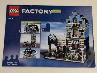 Lego FACTORY Modular #10190 RARE Instruction Manual only - Image 1 of 4