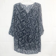 Sweet Gray I Long Sleeve High Low Floral Dress