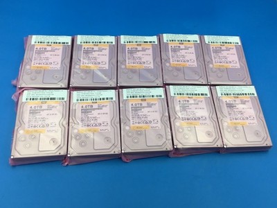 LOT of 10 - WD 4TB Western Digital Gold WD4002FYYZ SATA 128MB Cache Tested/Wiped