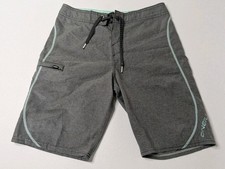 O'Neil Swimming Trunks Boys Youth 26 Gray Hyper Freak