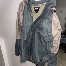 Helly Hansen Helly Tech 3 Rain Jacket Men XL Waterproof Breathable Hoodie