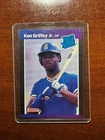 1989 Donruss - Rated Rookie Ken Griffey Jr #33 *Denotes on Back