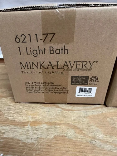 Minka Lavery 6211-77, 1-Light Wall Sconce, 60 Total Watts, Chrome - Picture 3 of 3