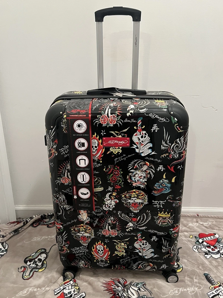 Ed Hardy Unisex Adult Travel Luggage for sale | eBay