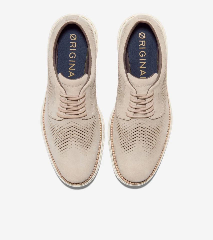 Cole Haan Original Grand 2.0 Oxford Tan Suede C43273 Hombres Talla - Imagen 4 de 4