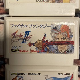 Final Fantasy 1 & 2 & 3 Square Nintendo Famicom Japanese Games Version Retro 94