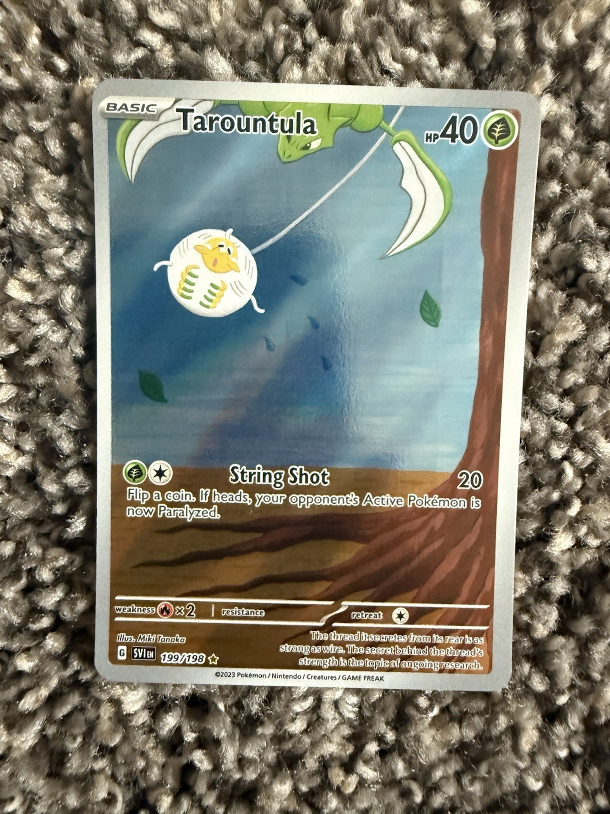tarantula pokemon card Galvantula | Shrouded Fable The item available is listed in the Title Tarountula 2023 Scarlet & Violet