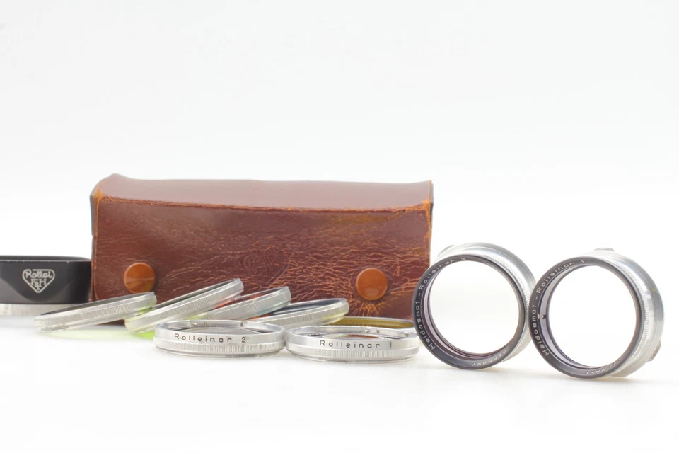 For Rolleifex 2.8F [N MINT w/ Case] Rolleinar 1,2 Bay III Close Up Lens Filter - Image 2 of 4