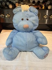 Vintage 1986 Fisher Price Puffalumps Blue Bear Cub No Romper Outfit 8006