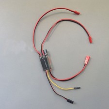 Controlador de velocidad de control mixto ESC cepillado ESC 10Ax2 para aviones de radiocontrol