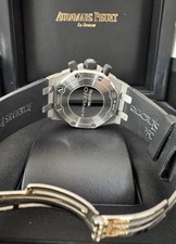 Audemars Piguet Royal Oak Offshore 37mm Factory Diamond Bezel 26048sk Box Papers 7