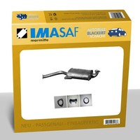 Imasaf Auspuff Msd, Mitteltopf für Alfa Spider 2000