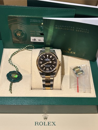 Rolex Oyster Perpetual 124273 36 mm Black Dial