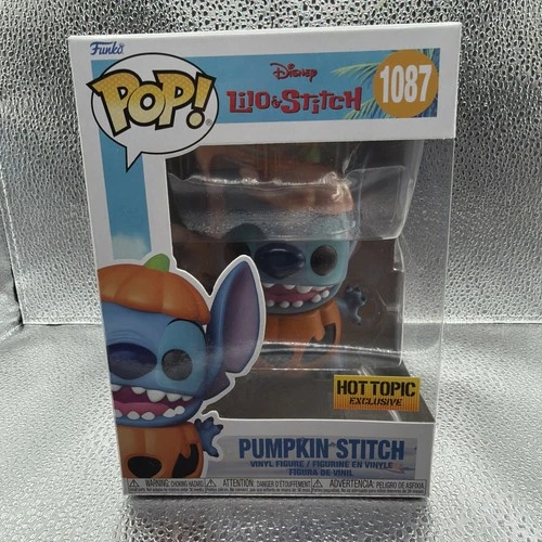 Funko Pop! Vinyl: Disney - Pumpkin Stitch - Hot Topic (Exclusive) #1087