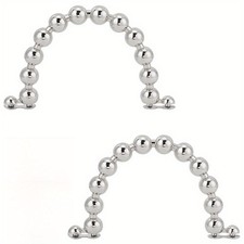 2pcs Zinc Alloy Round Bead bag Handle for bag Replacement Accessories Arch
