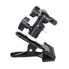 Light Stand Mount Bracket with Reflectors Holder and Screw Adapter for Studios