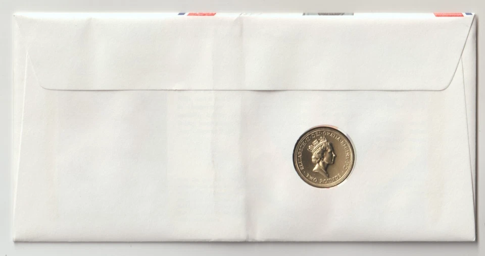 15/8/1995 UK GB £2 Coin Cover - 50th Ann. of the End of the Second World War #1 - Image 2 of 2