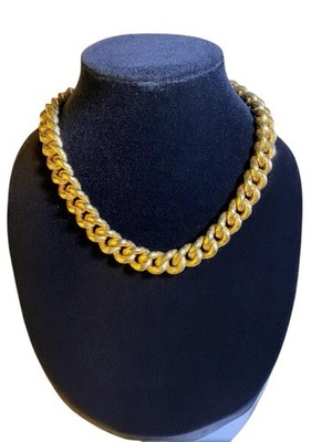 OTC Italy 18K GEP Chunky Necklace chain 10.5 