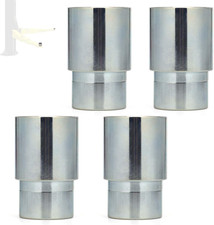 4pcs 60mm Lift Adapter With Limit Slot For 2 Post Car Lift Bridge Jack
