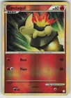 Cyndaquil 61/123 Common HeartGold & SoulSilver Pokemon Reverse Holo LP