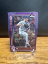 2025 Topps Chrome Update Series - Matthew Boyd #USC184 Purple Refractor /250