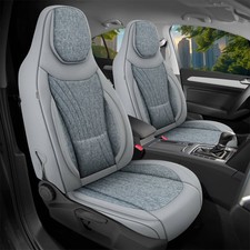 Schonbezüge Sitzbezüge für Smart Fortwo Forfour 453 Bj ab 2014 in Grau C8