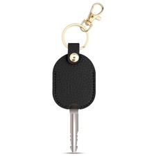 Leather Car Key Cover Covers For Keys Broken 5.121.88 Black Leather Car Key Cover Covers For Keys Broken 5.121.88 Black