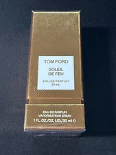 Tom Ford Eau De Parfum - Soleil De Feu - 1 oz / 30 ml - Sealed - New in Box