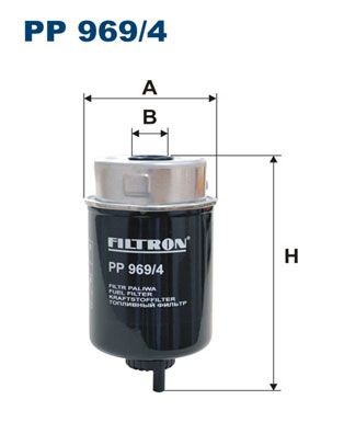 Filtron Kraftstofffilter PP 969/4 FüR Land Rover-image