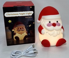 5  LED Cute Christmas Gift Night Light - Dimmable Bedside Lamp for Nursery New
