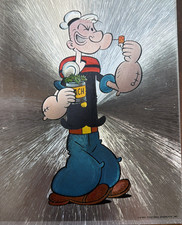Vintage Popeye Foil print (8x10) By King Feat...