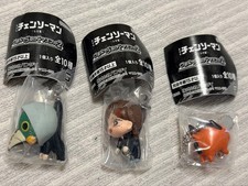 Chainsaw Man Mascot Set of 3 Unopened Gacha Capsule Toys, For Ages 14 