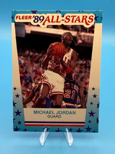 1989-90 Fleer - All-Stars Stickers Michael Jordan #3
