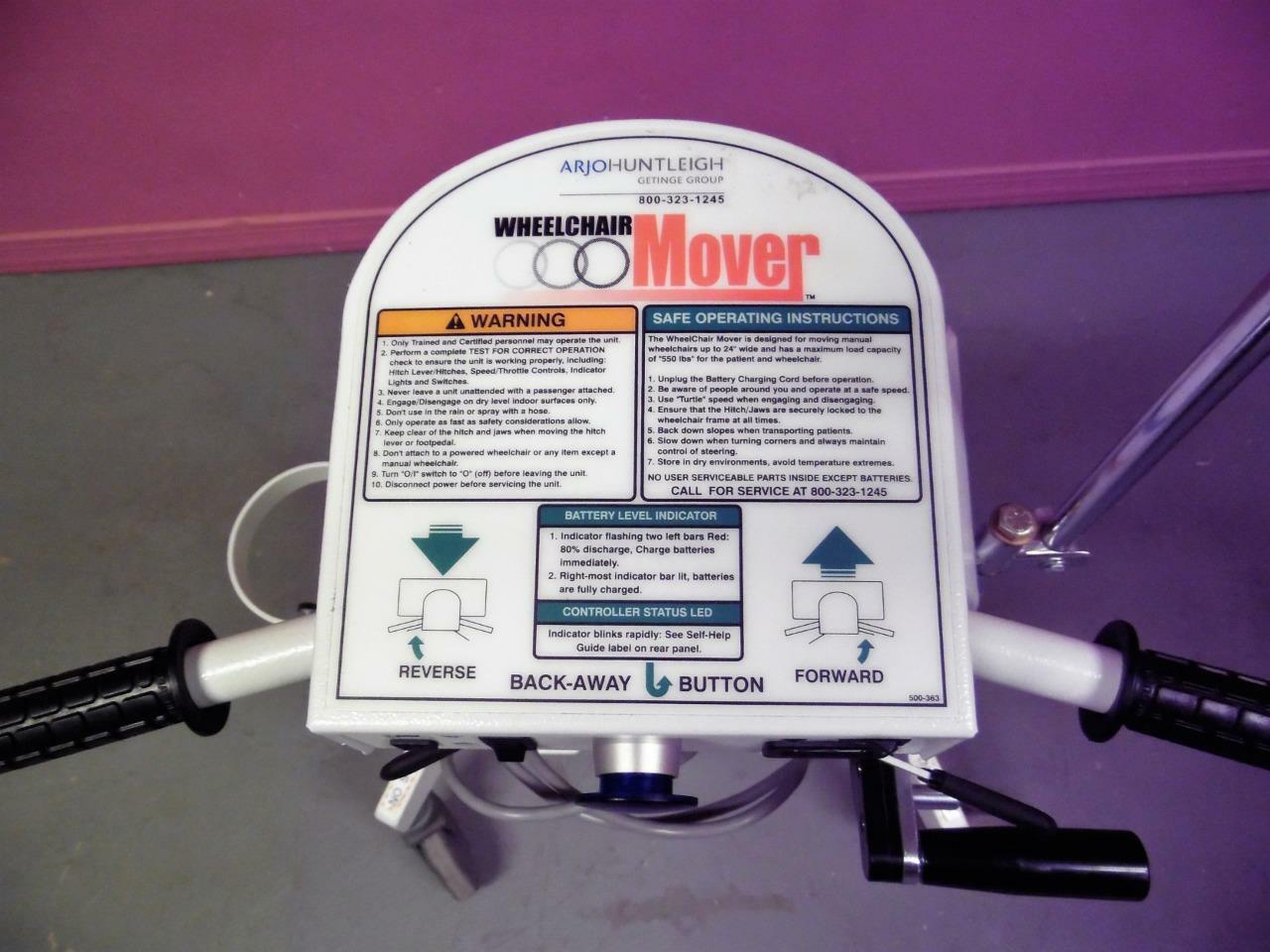 Dane Getinge Arjo WM2000 Hospital Electric Power Wheelchair Mover Tug Pusher eBay