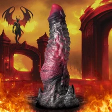 Creature Cocks: Hades Silicone Dildo - Large ---FREE SHIPPING!!!