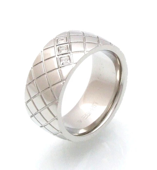 Esprit Damenring, Grösse 56/18 Edelstahl Zirkonia - Bild 2 von 3