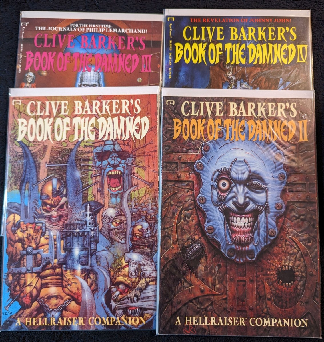 Clive Barker's Book Of The Damned : A Hellraiser Companion (Volume