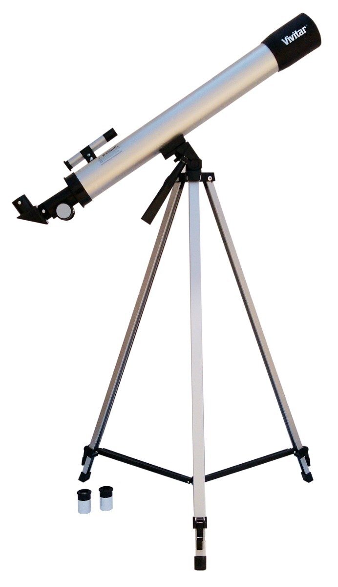 Vivitar TEL 50600 Black Telescope 60x 120x Eyepiece Full Size