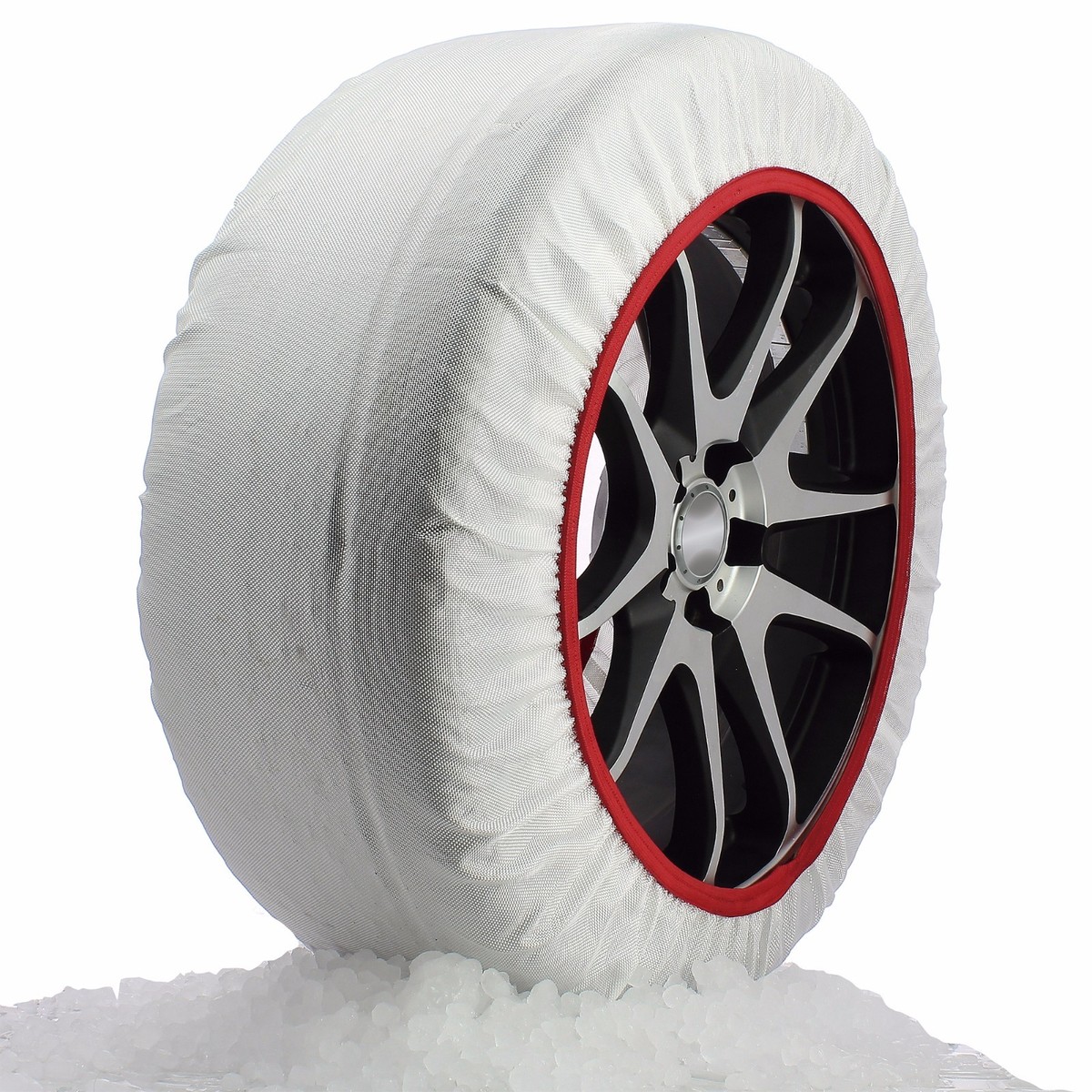 Husky Textile System Car Winter Wheel Tyre Ice, Frost Snow Chain Socks  XXL