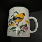 3 Vtg National Wildlife Federation Chickadee, Robin, Yellow Goldfinch Birds Mugs — photo 7