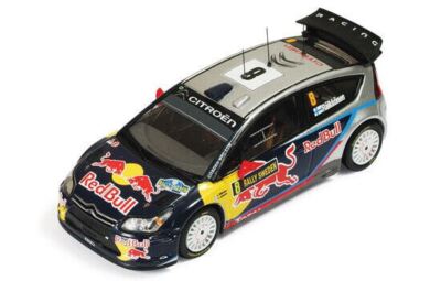 1/43 IXO RAM409 Citroen C4 WRC 2010 Sweden Rally #8 Räikkönen & Lindstrom : Neu 