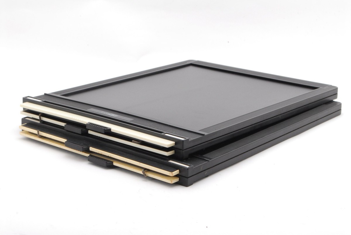 N MINT+++ Lot of 2】 Fidelity Deluxe 8x10 Cut Film Holder