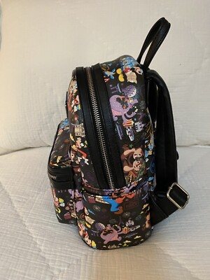 dickies crushed velvet black mini backpack Dickies Black Mini Backpack