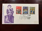 United Kingdom 1970 - Christmas FDC stamps set Bethlehem Llandello Carms