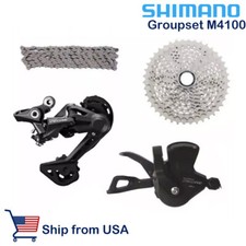 Shimano Deore Groupset M4100 Shifter Cassette Sprocket M5100 Rear Derailleur